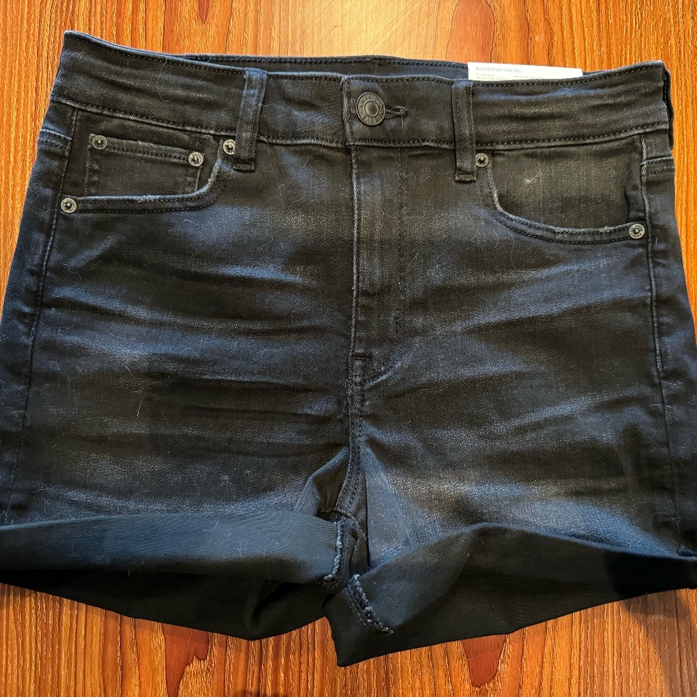 AE Ne(X)T Level High-Rise Midi Denim Short
